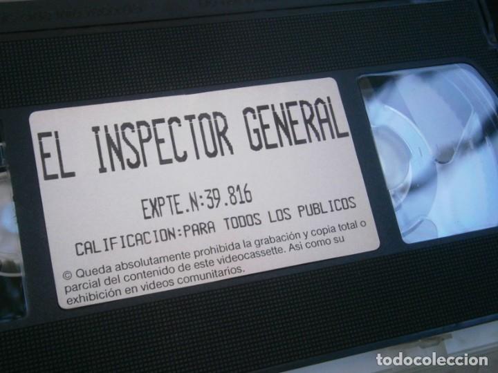 Cine: PELICULA VHS, EL INSPECTOR GENERAL - Foto 2