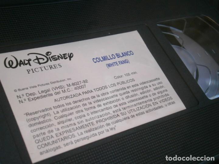 Cine: PELICULA VHS, COLMILLO BLANCO - Foto 2