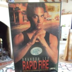 Cine: RAPID FIRE - DWIGHT H. LITTLE - BRANDON LEE , POWERS BOOTHE - FOX 1992