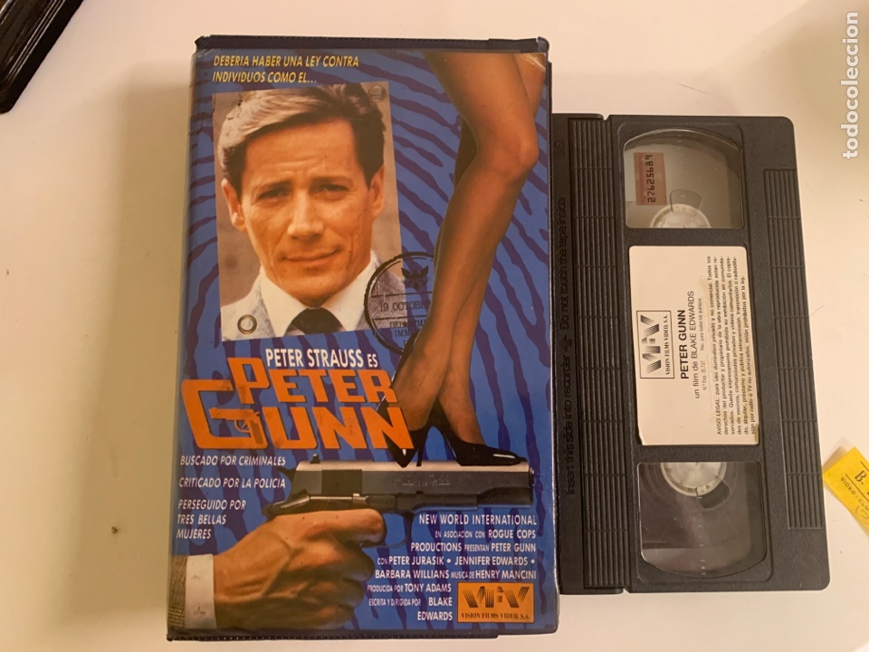 Cine: Peter gunn vhs - Foto 1