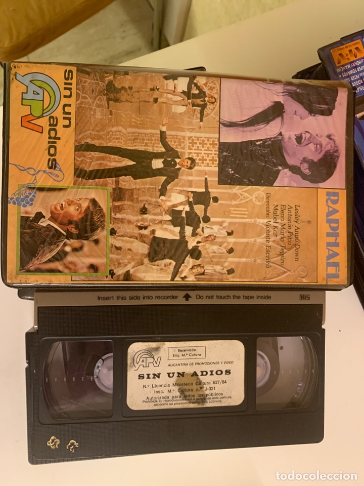 Cine: Raphael sin un adi&oacute;s vhs - Foto 2