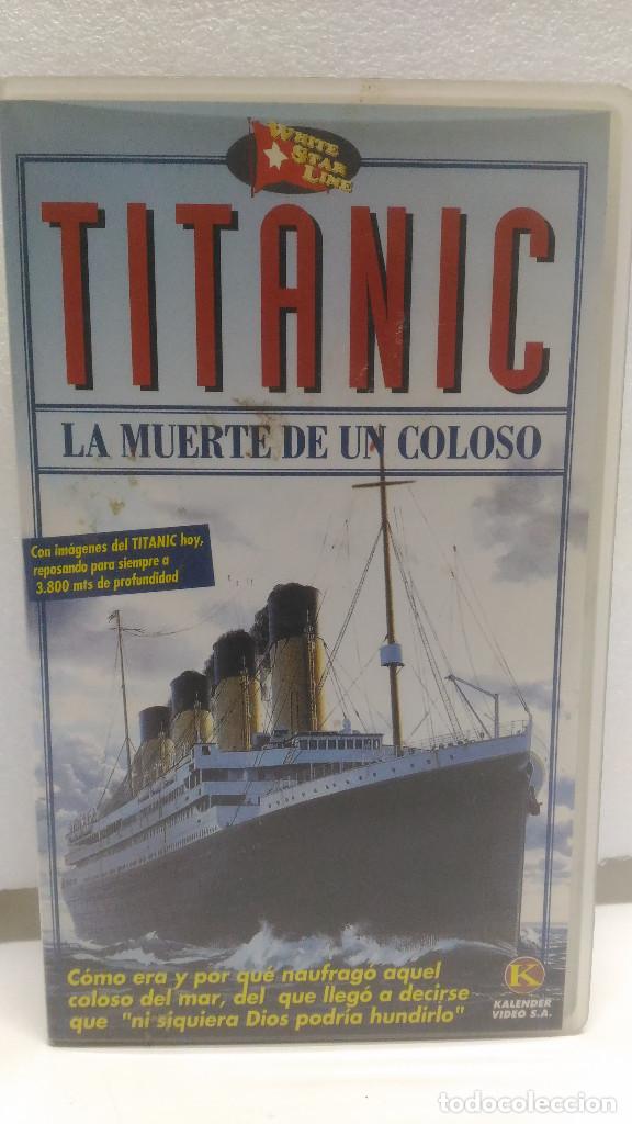 Cine: Titanic la muerte de un coloso VHS