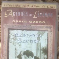 Cine: MARGARITA GAUTIER - VHS MGM/UA. SELECCIÓN 100 AÑOS DE CINE. ACTORES DE LEYENDA 1995. Lote 224008120