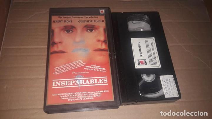 Cine: Inseparables VHS David Cronenberg Terror - Foto 1