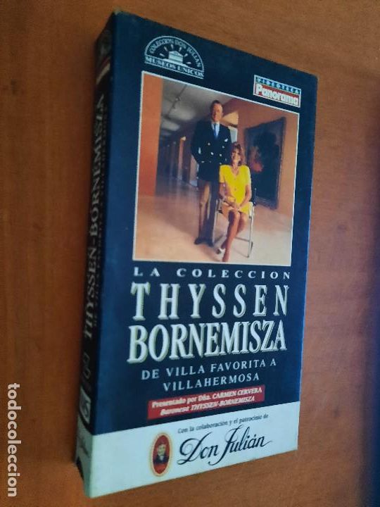 Kino: LA COLECCI&Oacute;N THYSSEN BORNEMISZA DE VILLA FAVORITA A VILLAHERMOSA. VHS EN BUEN ESTADO. ALGO DIFICIL