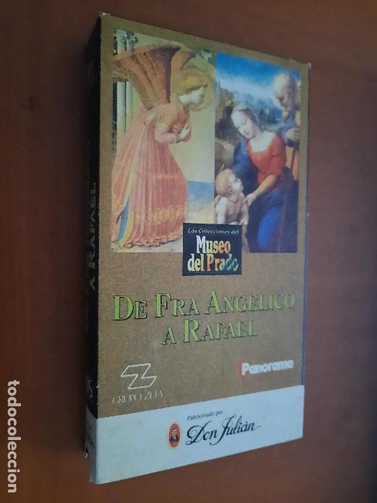 Cine: DE FRA ANGELICO A RAFAEL. MUSEO DEL PRADO. VHS Y CAJA DE CART&Oacute;N EN BUEN ESTADO.