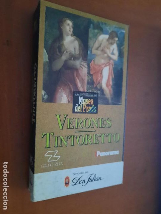 Cine: VERONES. TINTORETTO. MUSEO DEL PRADO. VHS Y CAJA DE CART&Oacute;N EN BUEN ESTADO.