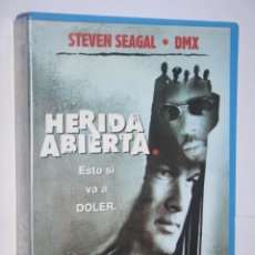 Cine: HERIDA ABIERTA (STEVEN SEAGAL, DMX, ISAIAH WASHINGTON, ANTHONY ANDERSON, TOM ARNOLD) * VHS ACCION