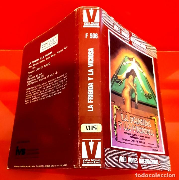 Cine: LA FRIGIDA Y LA VICIOSA - SOLO CARATULA