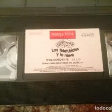 Cine: VHS -LOS TELETUBBIES Y LA NIEVE - SIN TAPAS