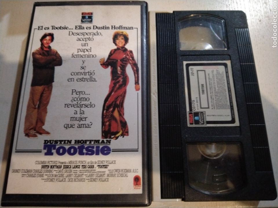Cinema: VHS- Tootsie- Dustin Hoffmann