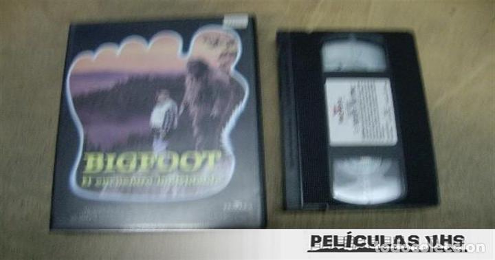 Cin&eacute;ma: Pel&iacute;cula Bigfoot El Encuentro Inolvidable en VHS