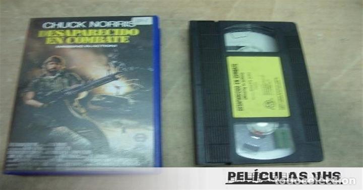 Cinema: Pel&iacute;cula Desaparecido En Combate en VHS
