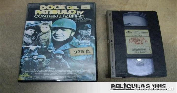 Cinema: Pel&iacute;cula Doce Del Patibilo IV en VHS