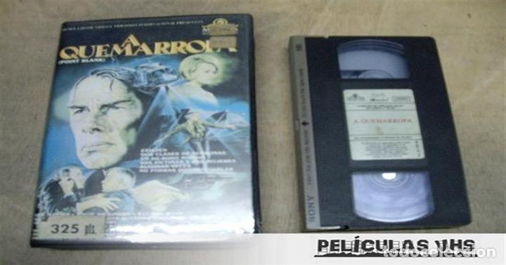 Cine: Pel&iacute;cula A Quemarropa en VHS - Foto 1