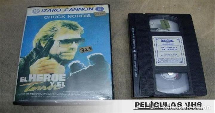 Cinema: Pel&iacute;cula El H&eacute;roe Y El Terror en VHS