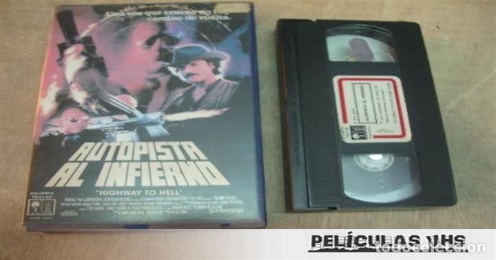 Cinema: Pel&iacute;cula Autopista Al Infierno en VHS