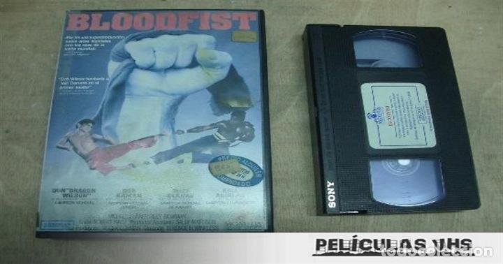 Cinema: Pel&iacute;cula Bloodfist en VHS