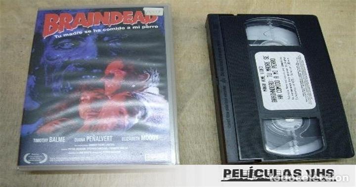Cinema: Pel&iacute;cula Braindead en VHS