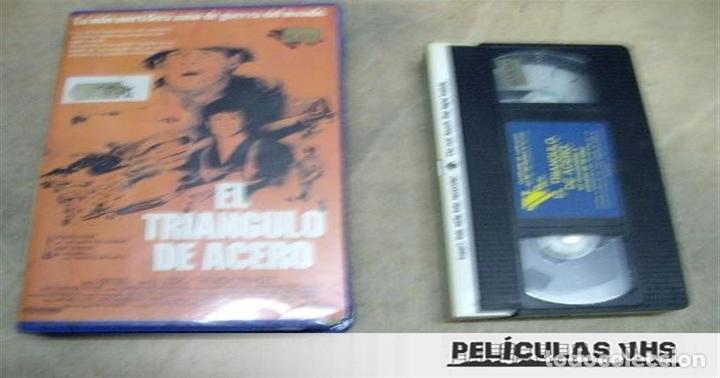 Cine: Pel&iacute;cula El Tri&aacute;ngulo De Acero en VHS - Foto 1