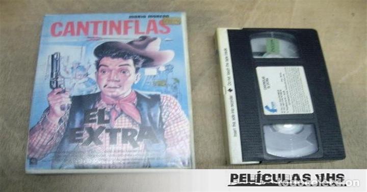 Cine: Pel&iacute;cula Cantinflas El Extra en VHS - Foto 1
