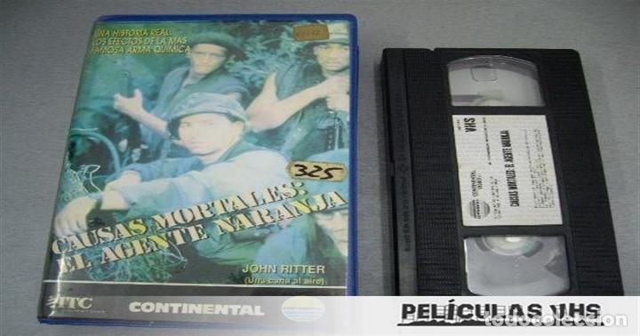 Cinema: Pel&iacute;cula Causas Mortales:Agente Naranja en VHS