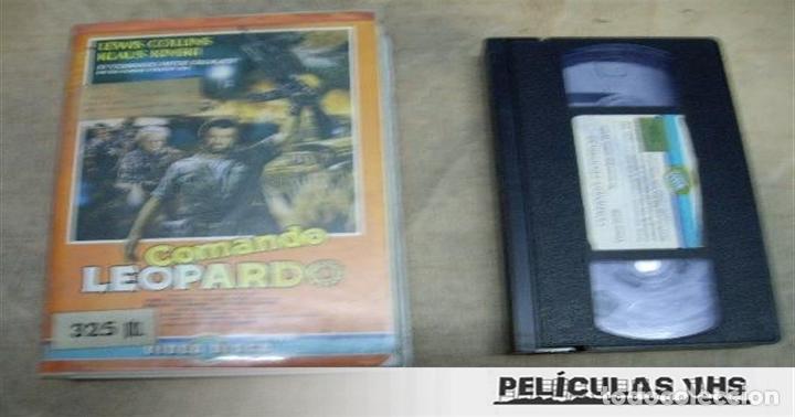 Cin&eacute;ma: Pel&iacute;cula Comando Leopardo en VHS