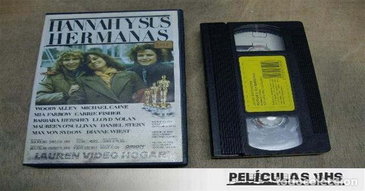 Cinema: Pel&iacute;cula Hannah Y Sus Hermanas en VHS