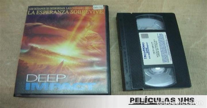 Cin&eacute;ma: Pel&iacute;cula Deep Impact en VHS