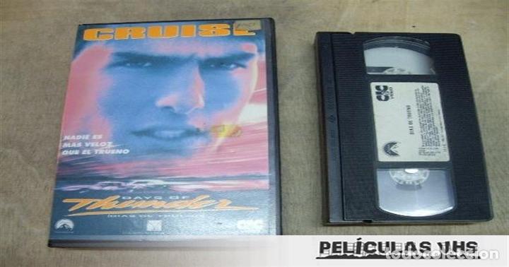 Cinema: Pel&iacute;cula D&iacute;as De Trueno en VHS