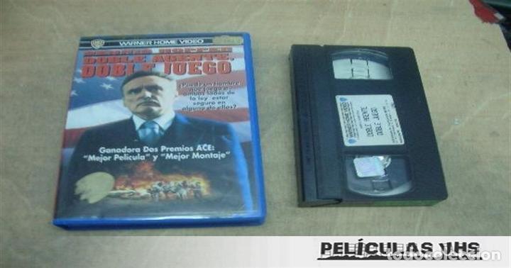 Cine: Pel&iacute;cula Doble Agente Doble Juego en VHS