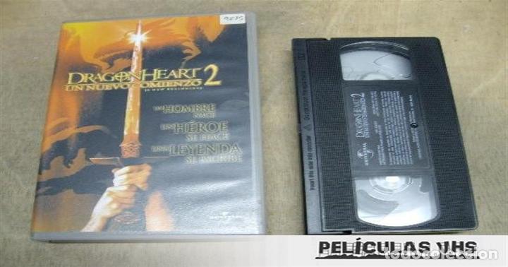 Cine: Pel&iacute;cula Dragon Heart 2 en VHS