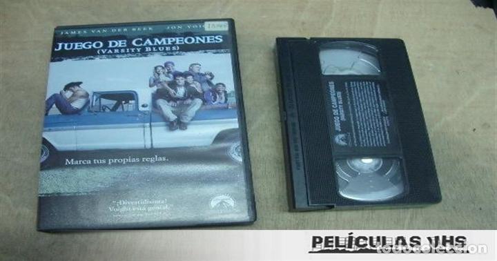 Cinema: Pel&iacute;cula Juego De Campeones en VHS