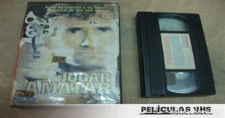 Cine: Pel&iacute;cula Jugar A Matar en VHS - Foto 1