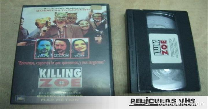Cine: Pel&iacute;cula Killing Zoe en VHS