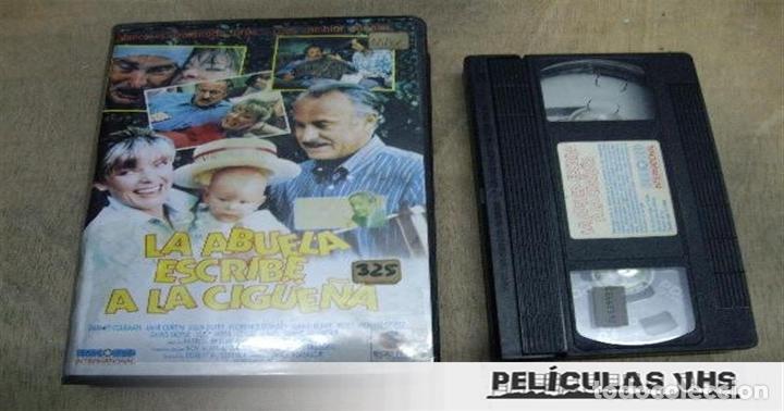 Cine: Pel&iacute;cula La Abuela Escribe A La Cig&uuml;e&ntilde;a en VHS