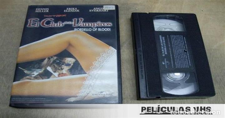 Cine: Pel&iacute;cula El Club De Los Vampiros en VHS