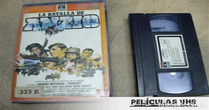 Cine: Pel&iacute;cula La Batalla De Anzio en VHS