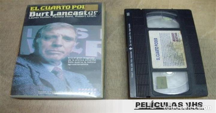 Cine: Pel&iacute;cula El Cuarto Poder en VHS - Foto 1