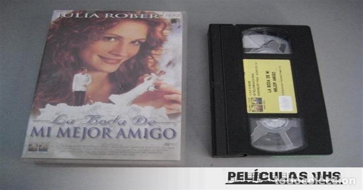 Cin&eacute;ma: Pel&iacute;cula La Boda De Mi Mejor Amigo en VHS