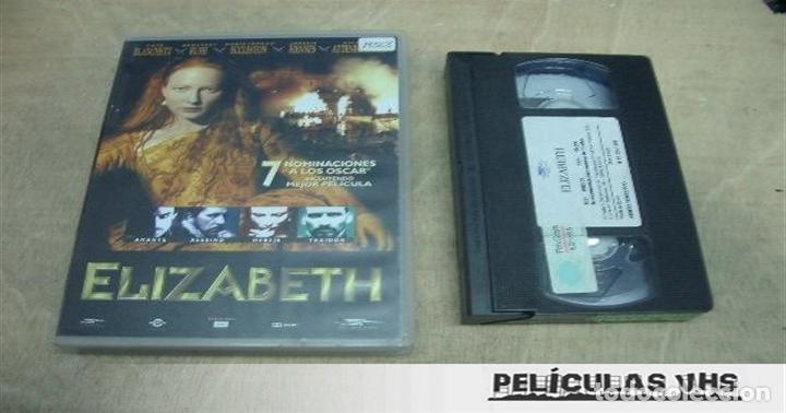 Cine: Pel&iacute;cula Elizabeth en VHS - Foto 1