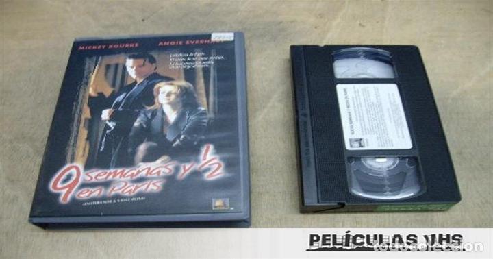 Cinema: Pel&iacute;cula 9 Semanas Y 1/2 En Paris en VHS