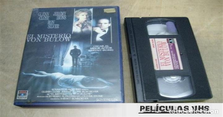 Cinema: Pel&iacute;cula El Misterio Von Bulow en VHS