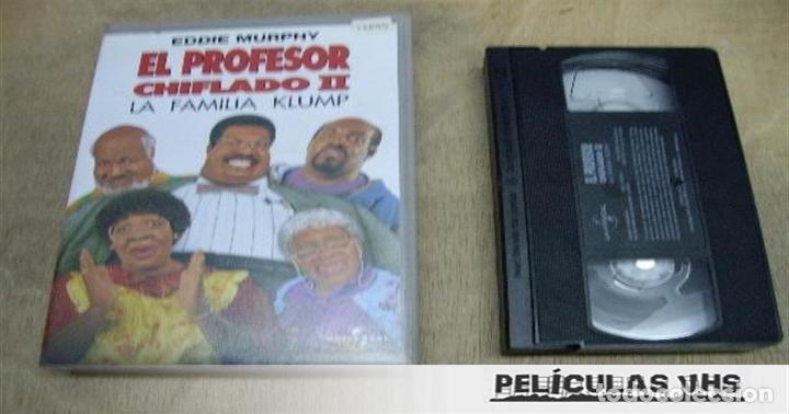 Cinema: Pel&iacute;cula El Profesor Chiflado II en VHS