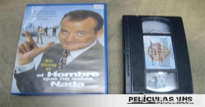 Cinema: Pel&iacute;cula El Hombre Que No Sab&iacute;a Nada en VHS