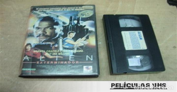 Cine: Pel&iacute;cula Alien Exterminador en VHS