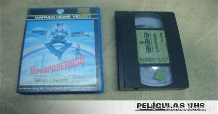 Cin&eacute;ma: Pel&iacute;cula El Superpoderoso en VHS