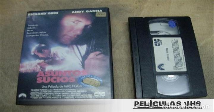 Cine: Pel&iacute;cula Asuntos Sucios en VHS
