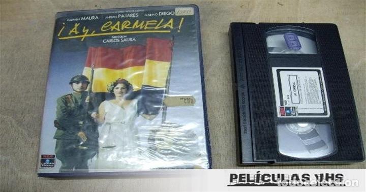 Cine: Pel&iacute;cula Ay,Carmela en VHS