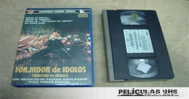 Cinema: Pel&iacute;cula Forjador De Idolos en VHS